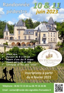 RONDE DES VIGNOBLES EN FRONSADAIS