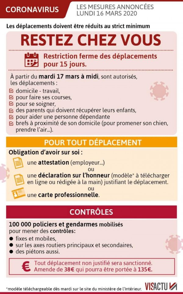 Flyer Restez chez vous