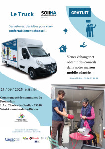 Le Truck SOLIHA fait étape dans le Fronsadais !
