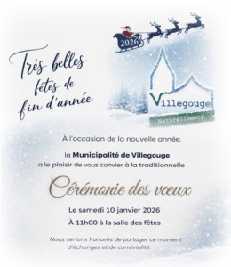 VOEUX DU MAIRE @ salle des fêtes de Villegouge