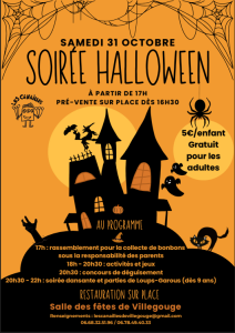 SOIREE HALLOWEEN @ SALLE DES FETES